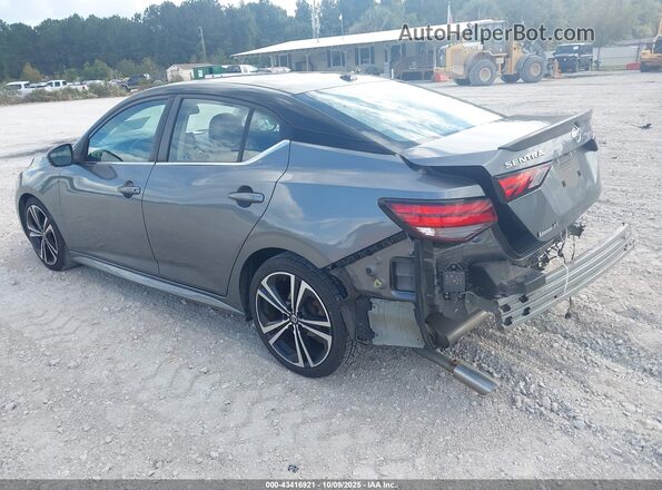 3N1AB8DV1LY236172 2020 NISSAN SENTRA Gray Trasero izquierdo