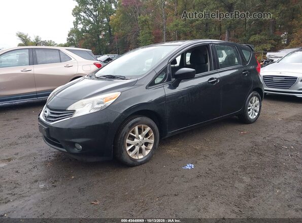 3N1CE2CP0GL374207 2016 NISSAN VERSA NOTE Black Առջևի ձախ երեք քառորդ տեսարան