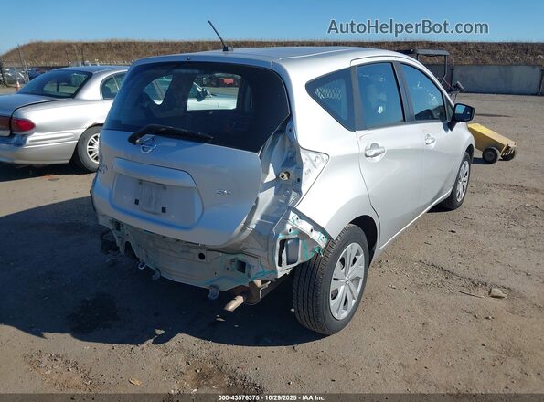 3N1CE2CP2KL361371 2019 NISSAN VERSA NOTE Silver Trasero derecho