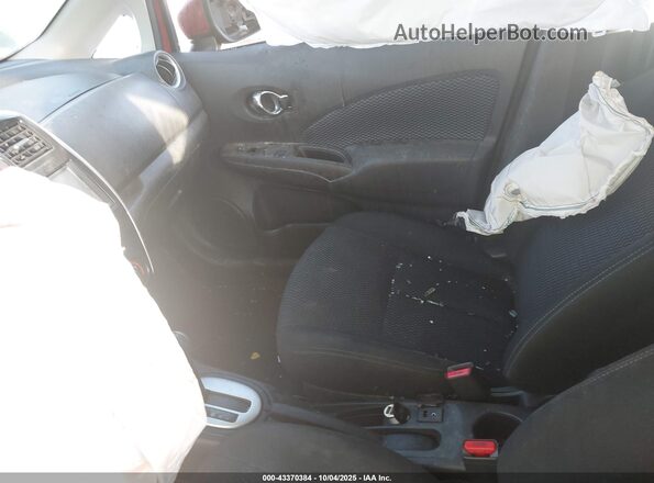 3N1CE2CP4GL360634 2016 NISSAN VERSA NOTE Red Вид салону спереду