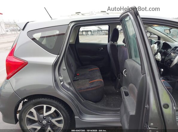 3N1CE2CP5HL375970 2017 NISSAN VERSA NOTE Gray VIN კოდის სტიკერის ხედი