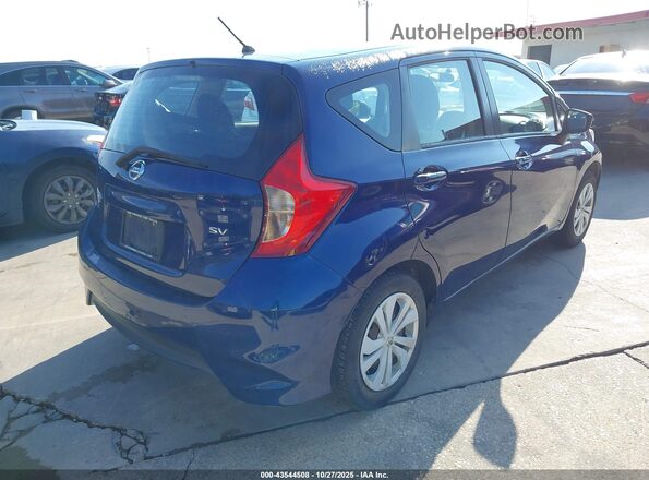 3N1CE2CP5KL357430 2019 NISSAN VERSA NOTE Blue Задня права чверть