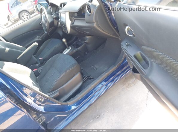 3N1CE2CP5KL357430 2019 NISSAN VERSA NOTE Blue Вид салону спереду