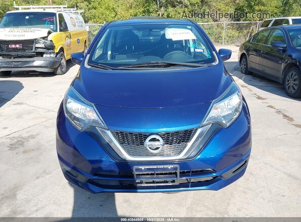 3N1CE2CP5KL357430 2019 NISSAN VERSA NOTE Blue Вид щитка приладів