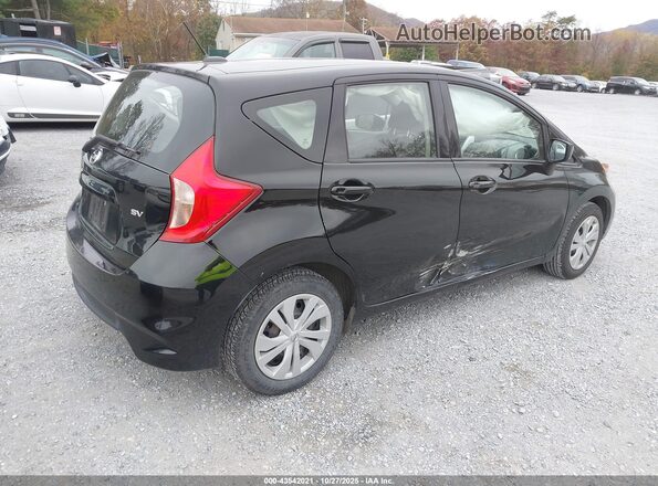 3N1CE2CP6JL352610 2018 NISSAN VERSA NOTE Black Задня права чверть