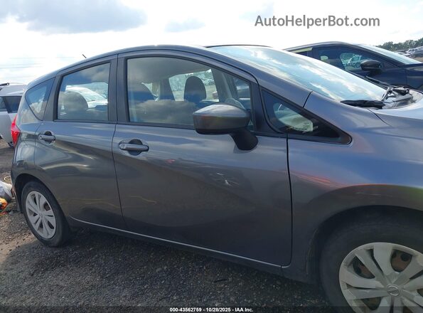 3N1CE2CP7KL360863 2019 NISSAN VERSA NOTE Gray Rear interior view