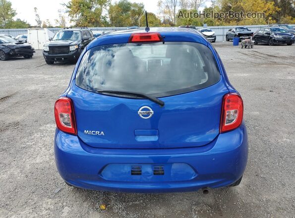 3N1CK3CP4HL242115 2017 NISSAN MICRA Blue უკანა ხედი
