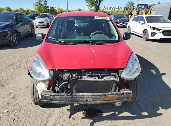 3N1CK3CP8HL264716 2017 NISSAN MICRA Red Widok z przodu