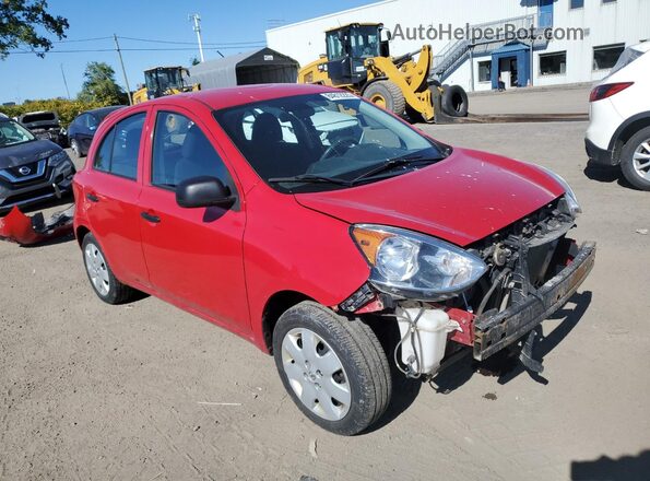 3N1CK3CP8HL264716 2017 NISSAN MICRA Red Przód prawy