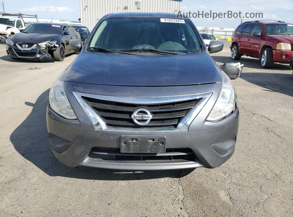 3N1CN7AP8JL812477 2018 NISSAN VERSA Gray 