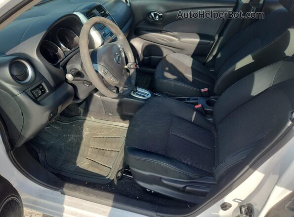 3N1CN7AP9GL877136 2016 NISSAN VERSA White Widok wnętrza z przodu