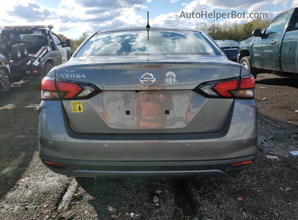 3N1CN8DV5LL903886 2020 NISSAN VERSA Gray Вид ззаду