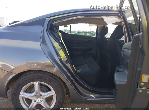 3N1CN8DV6LL888220 2020 NISSAN VERSA Gray VIN კოდის სტიკერის ხედი