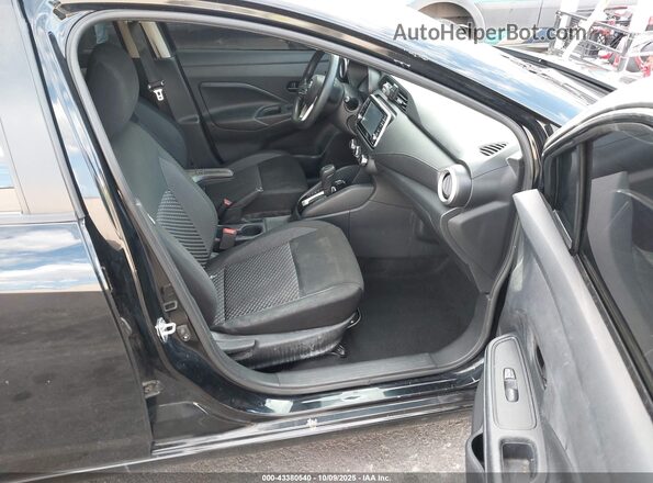 3N1CN8DV8LL906149 2020 NISSAN VERSA Black წინა სალონის ხედი