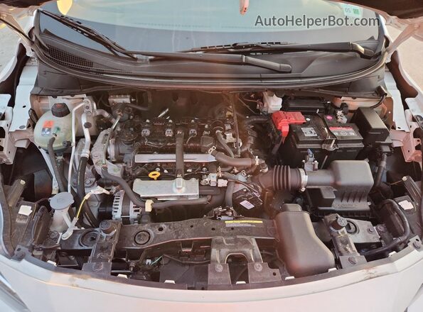 3N1CN8EV1NL846488 2022 NISSAN VERSA White Widok wnętrza z tyłu
