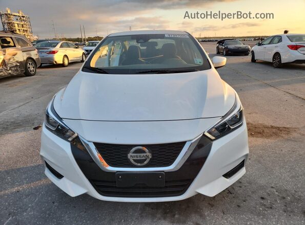 3N1CN8EV1NL846488 2022 NISSAN VERSA White Widok z przodu