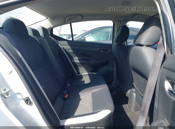 3N1CN8EV2LL892800 2020 NISSAN VERSA Silver VIN sticker view