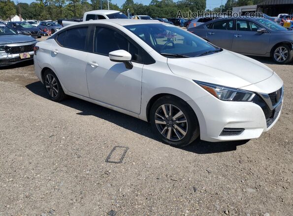 3N1CN8EV3LL832735 2020 NISSAN VERSA White Delantero derecho