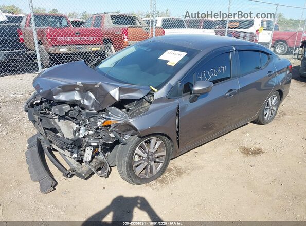 3N1CN8EV4LL843808 2020 NISSAN VERSA Gray Передня ліва чверть