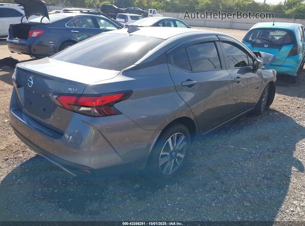3N1CN8EV4LL843808 2020 NISSAN VERSA Gray Задня права чверть
