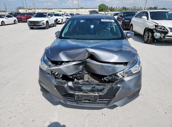 3N1CN8EV6LL815654 2020 NISSAN VERSA Gray წინა ხედი