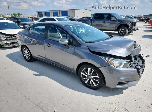 3N1CN8EV6LL815654 2020 NISSAN VERSA Gray წინა მარჯვენა