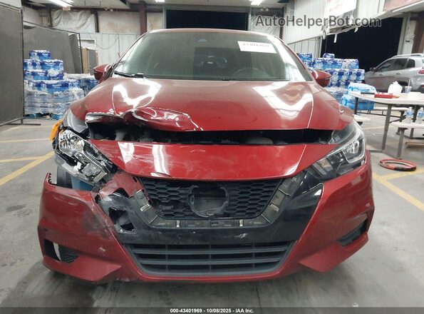 3N1CN8EV7ML922178 2021 NISSAN VERSA Red 