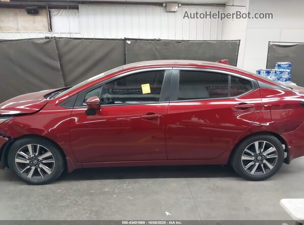 3N1CN8EV7ML922178 2021 NISSAN VERSA Red 