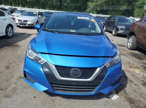 3N1CN8EV9LL855680 2020 NISSAN VERSA Blue წინა ხედი