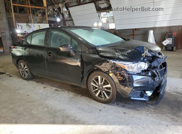 3N1CN8EVXML862901 2021 NISSAN VERSA Black 