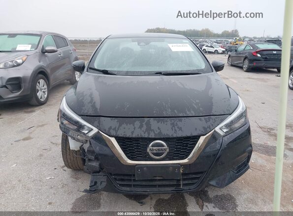 3N1CN8FV2NL852038 2022 NISSAN VERSA Black ხელსაწყოთა პანელის ხედი