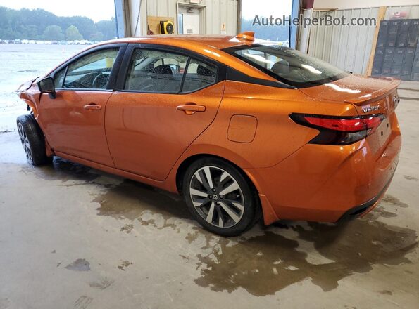 3N1CN8FV5LL895575 2020 NISSAN VERSA Orange Trasero izquierdo