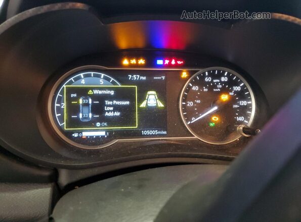 3N1CN8FV5LL895575 2020 NISSAN VERSA Orange Vista del cuadro de instrumentos