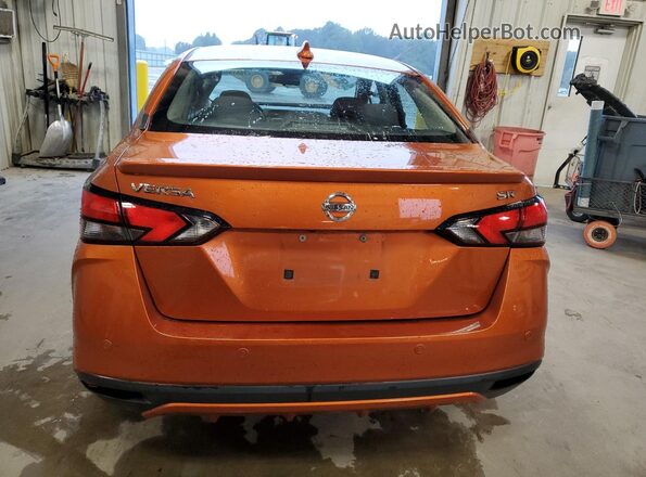 3N1CN8FV5LL895575 2020 NISSAN VERSA Orange Vista trasera