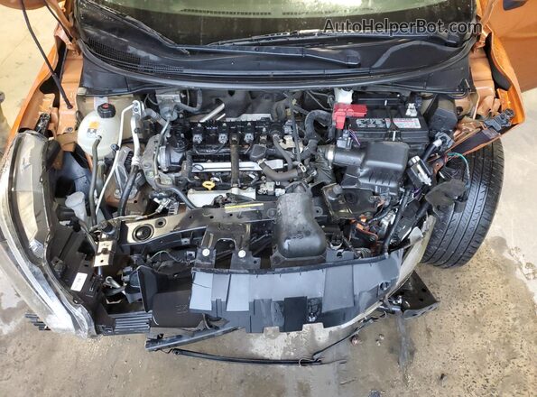 3N1CN8FV5LL895575 2020 NISSAN VERSA Orange Vista interior trasera