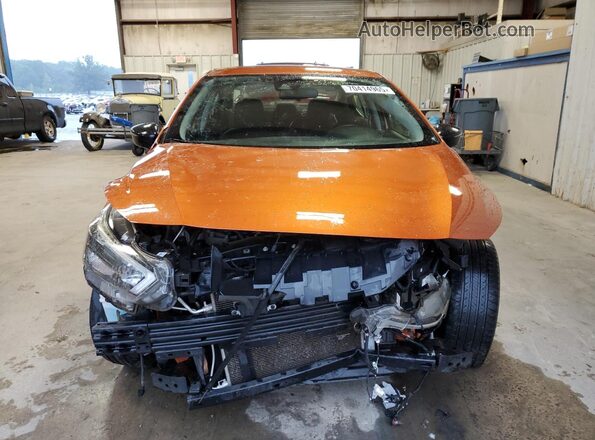 3N1CN8FV5LL895575 2020 NISSAN VERSA Orange Vista frontal