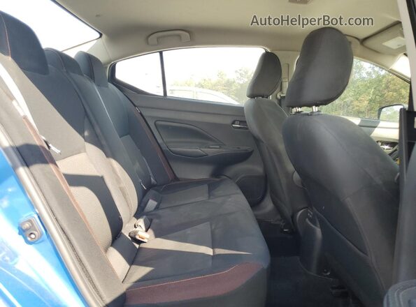 3N1CN8FV7LL900792 2020 NISSAN VERSA Blue Widok tylnych siedzeń