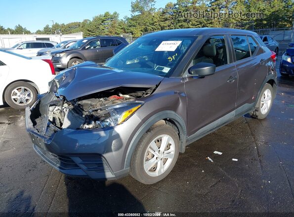 3N1CP5BV0LL528663 2020 NISSAN KICKS Gray Przód lewy