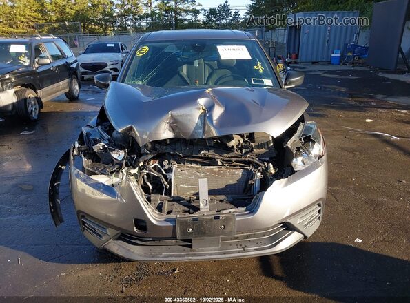 3N1CP5BV0LL528663 2020 NISSAN KICKS Gray Widok wnętrza z tyłu