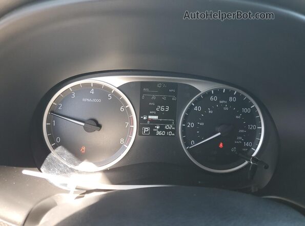 3N1CP5BV0LL552963 2020 NISSAN KICKS Silver Вид щитка приладів