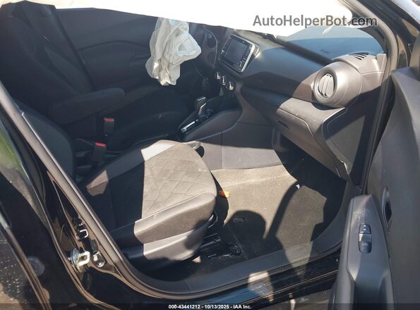 3N1CP5BV1LL541454 2020 NISSAN KICKS Black წინა სალონის ხედი
