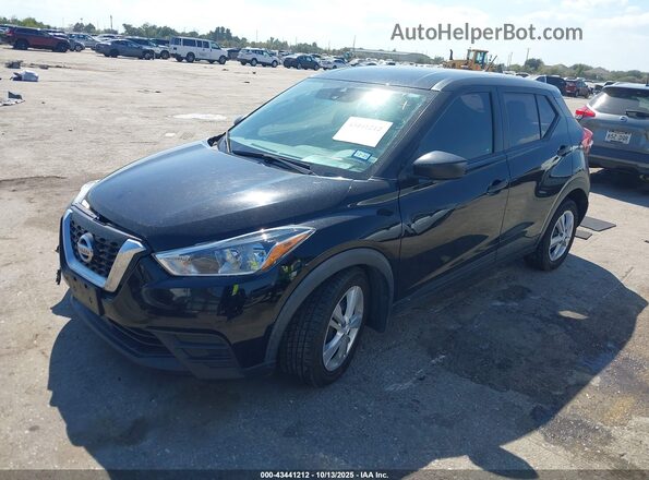 3N1CP5BV1LL541454 2020 NISSAN KICKS Black წინა მარცხენა ხედი სამი მეოთხედიდან