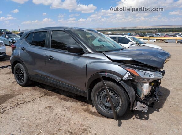 3N1CP5BV1ML522369 2021 NISSAN KICKS Charcoal Delantero derecho