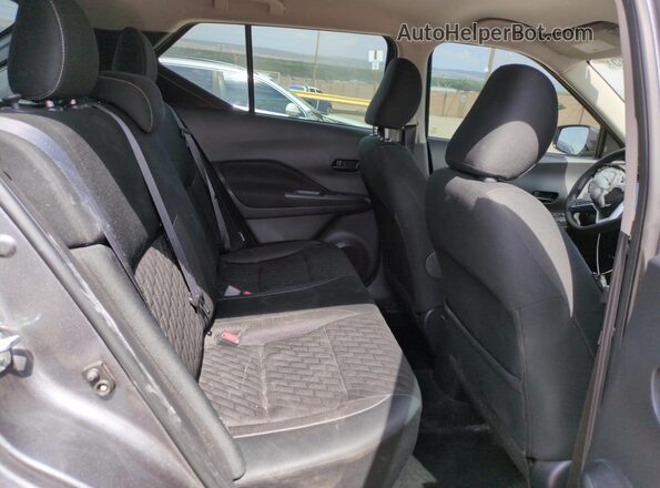 3N1CP5BV1ML522369 2021 NISSAN KICKS Charcoal Vista de los asientos traseros