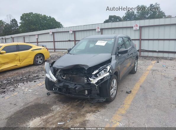 3N1CP5BV2LL518099 2020 NISSAN KICKS Gray Передня ліва чверть