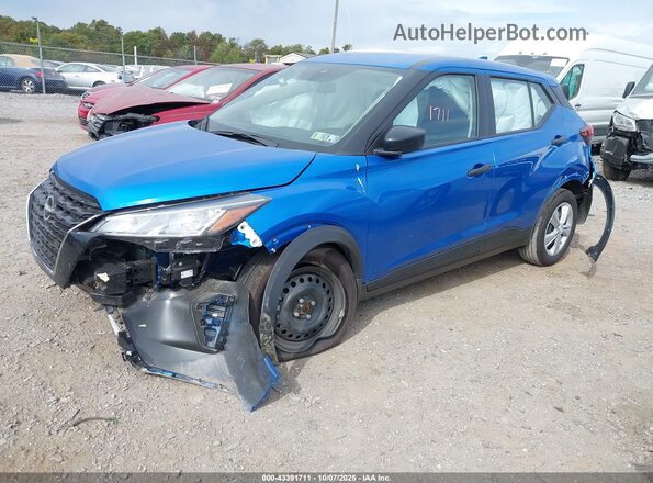3N1CP5BV2SL493820 2025 NISSAN KICKS PLAY Синий Передняя левая четверть