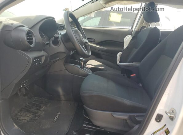3N1CP5BV3RL488359 2024 NISSAN KICKS White წინა სალონის ხედი