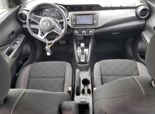 3N1CP5BV5LL502446 2020 NISSAN KICKS Silver Widok deski rozdzielczej