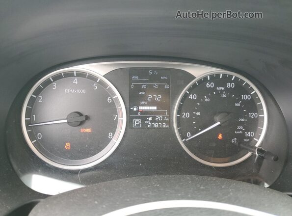 3N1CP5BV5LL502446 2020 NISSAN KICKS Silver Widok zestawu wskaźników