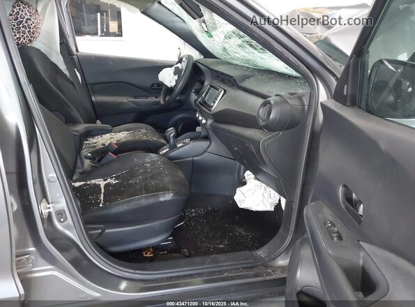 3N1CP5BV5LL514919 2020 NISSAN KICKS Серый Вид салона спереди